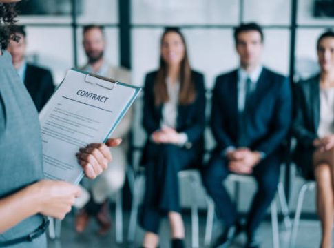 Contract staffing
